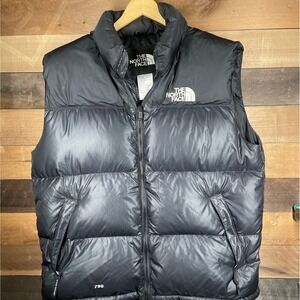 The North Face 700 Fill Down Puffer Vest Black Mens X Large